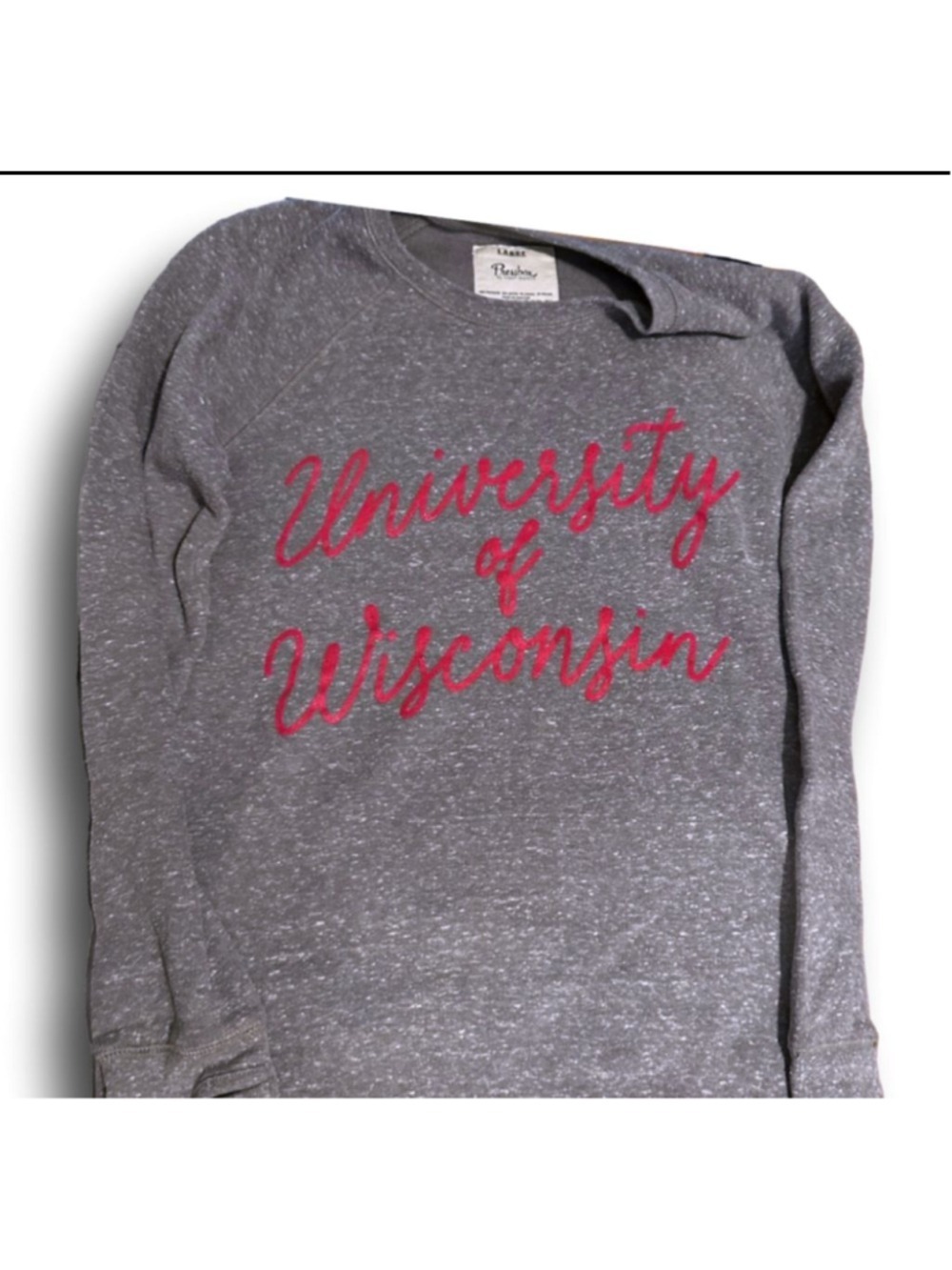 Russell Athletic Women's Gray University of Wisconsin Sweatshirt